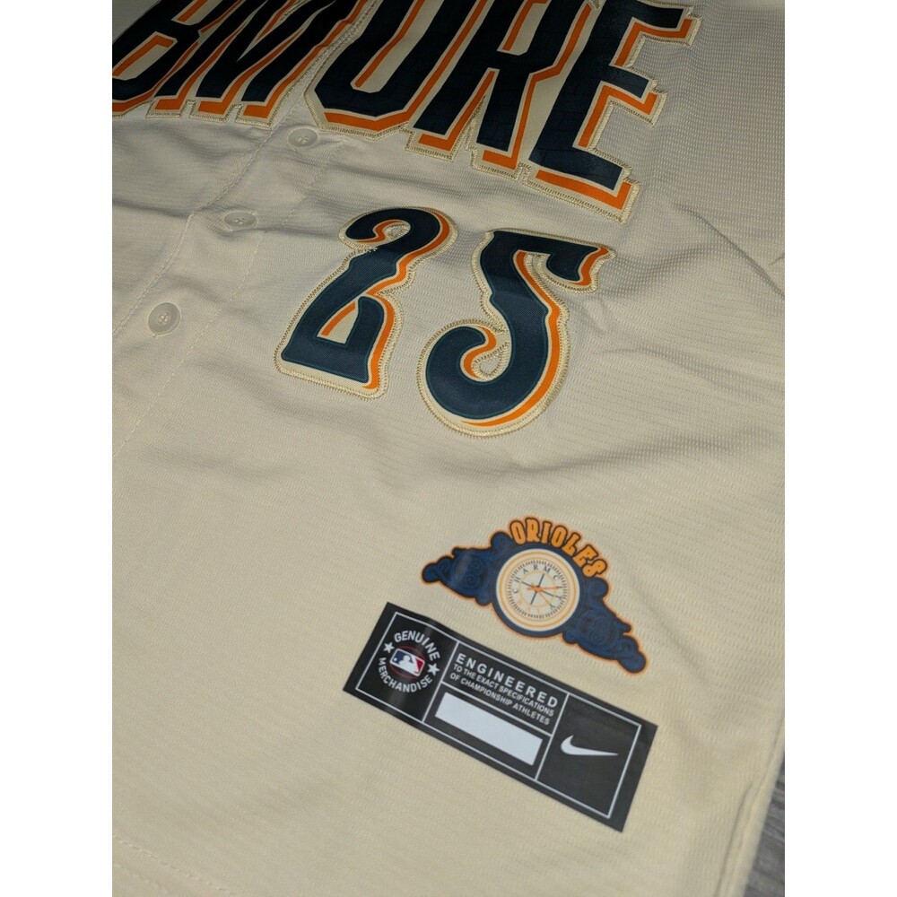 Pete  Alonso #25 Baltimore Orioles  ⚾ Cream 2026 City Connect Jersey Small - Picture 4 of 6